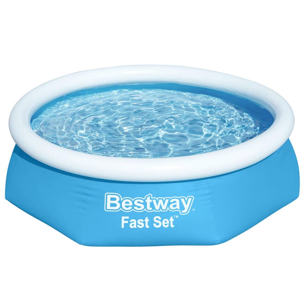 Bestway Zwembad Fast Set opblaasbaar rond 244x66 cm 57265