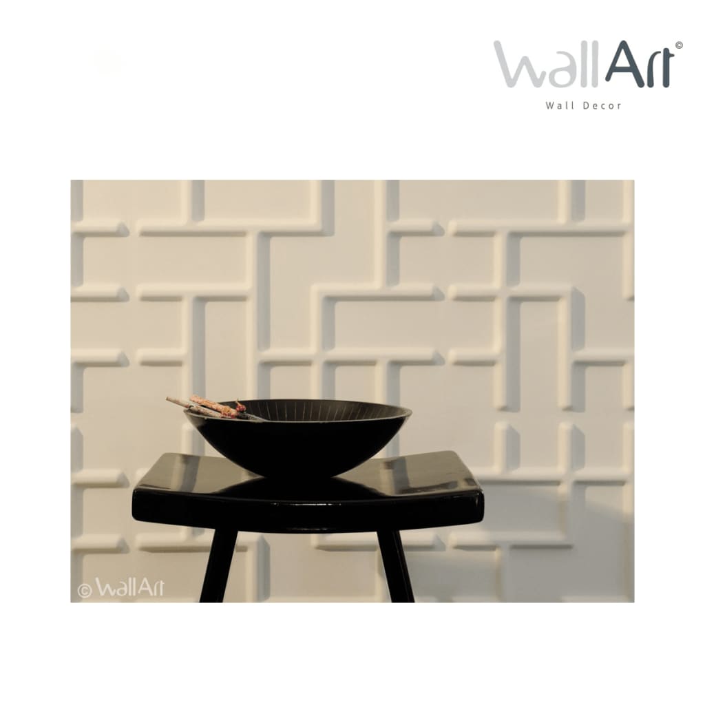 WallArt 12 st Wandpanelen 3D GA-WA16 Tetris