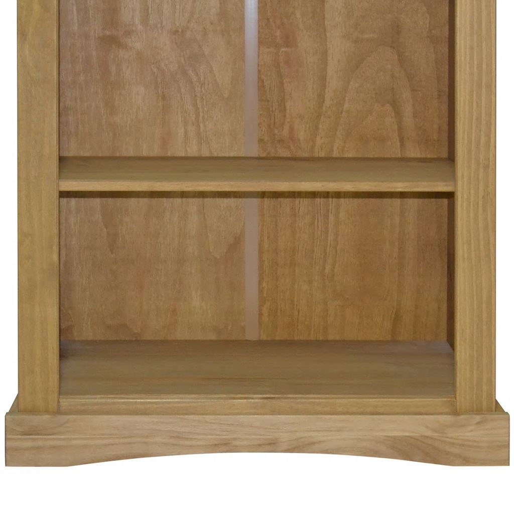 Boekenkast grenenhout met 3 planken Corona-stijl 81x29x100 cm