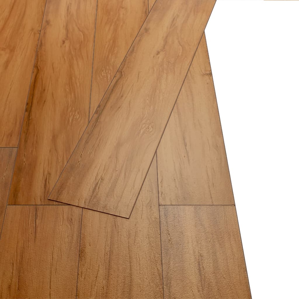 Vloerplanken zelfklevend 5,02 m² 2 mm PVC natuurlijke iep