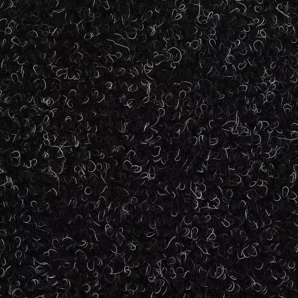 Trapmatten zelfklevend 56x17x3 cm naaldvilt zwart 15 st