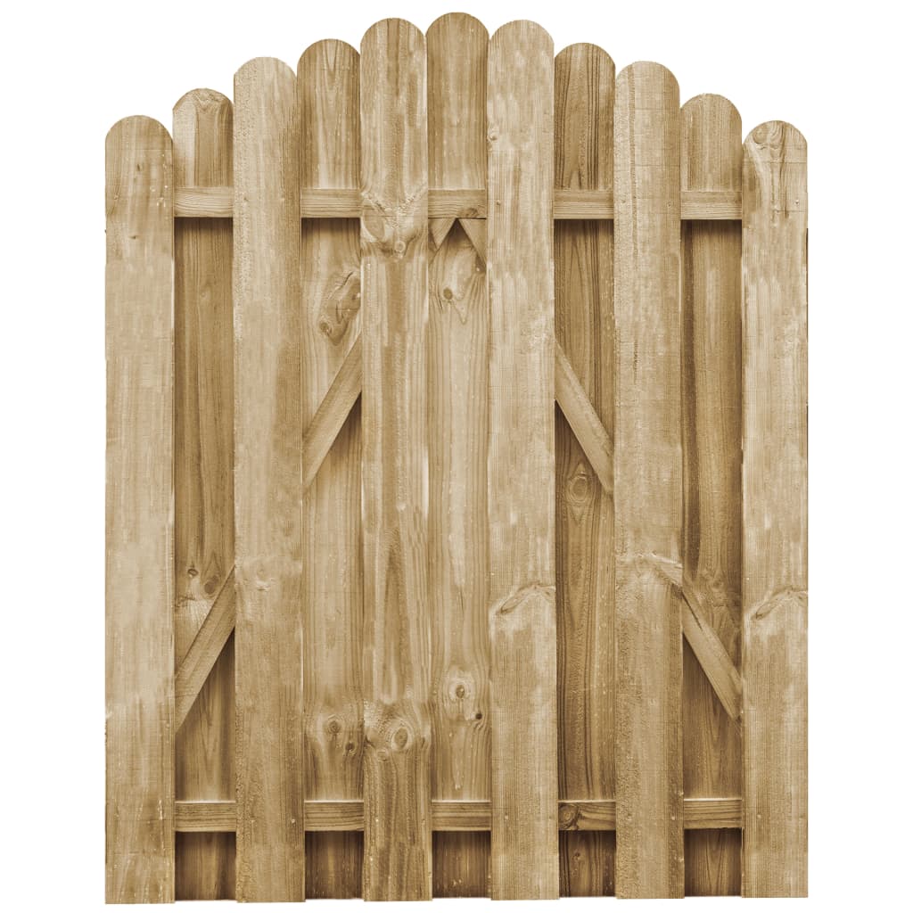 Poort 100x125 cm geïmpregneerd grenenhout