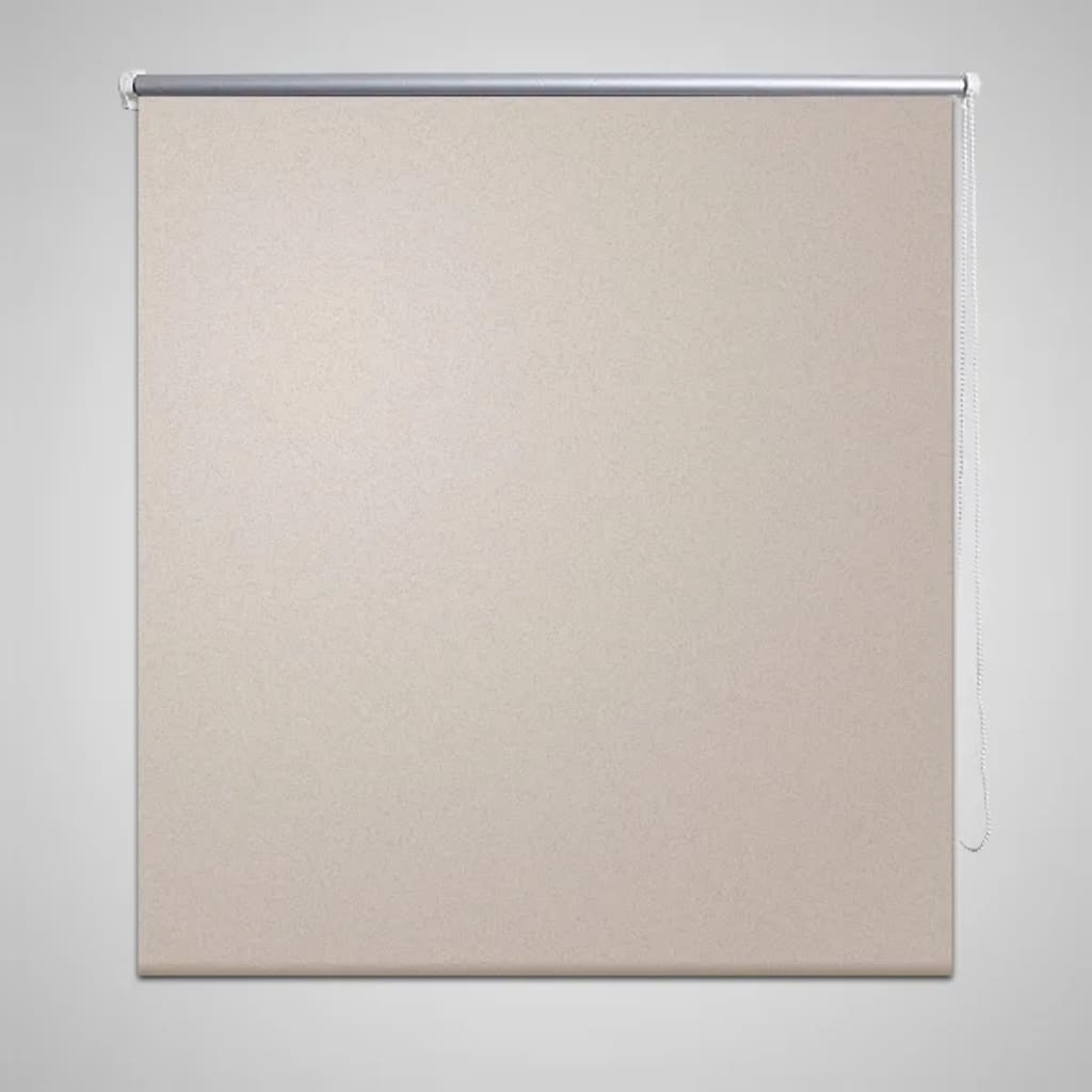 Rolgordijn verduisterend 100 x 175 cm beige