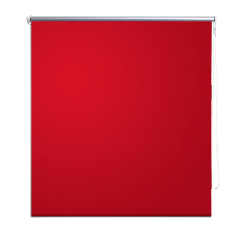 Rolgordijn verduisterend 120 x 175 cm rood