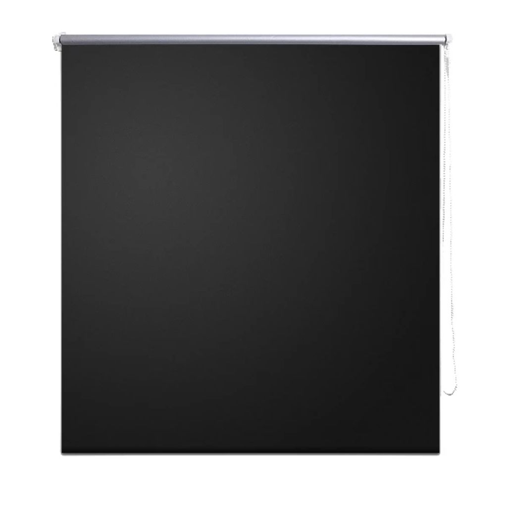 Rolgordijn verduisterend 80x230 cm zwart