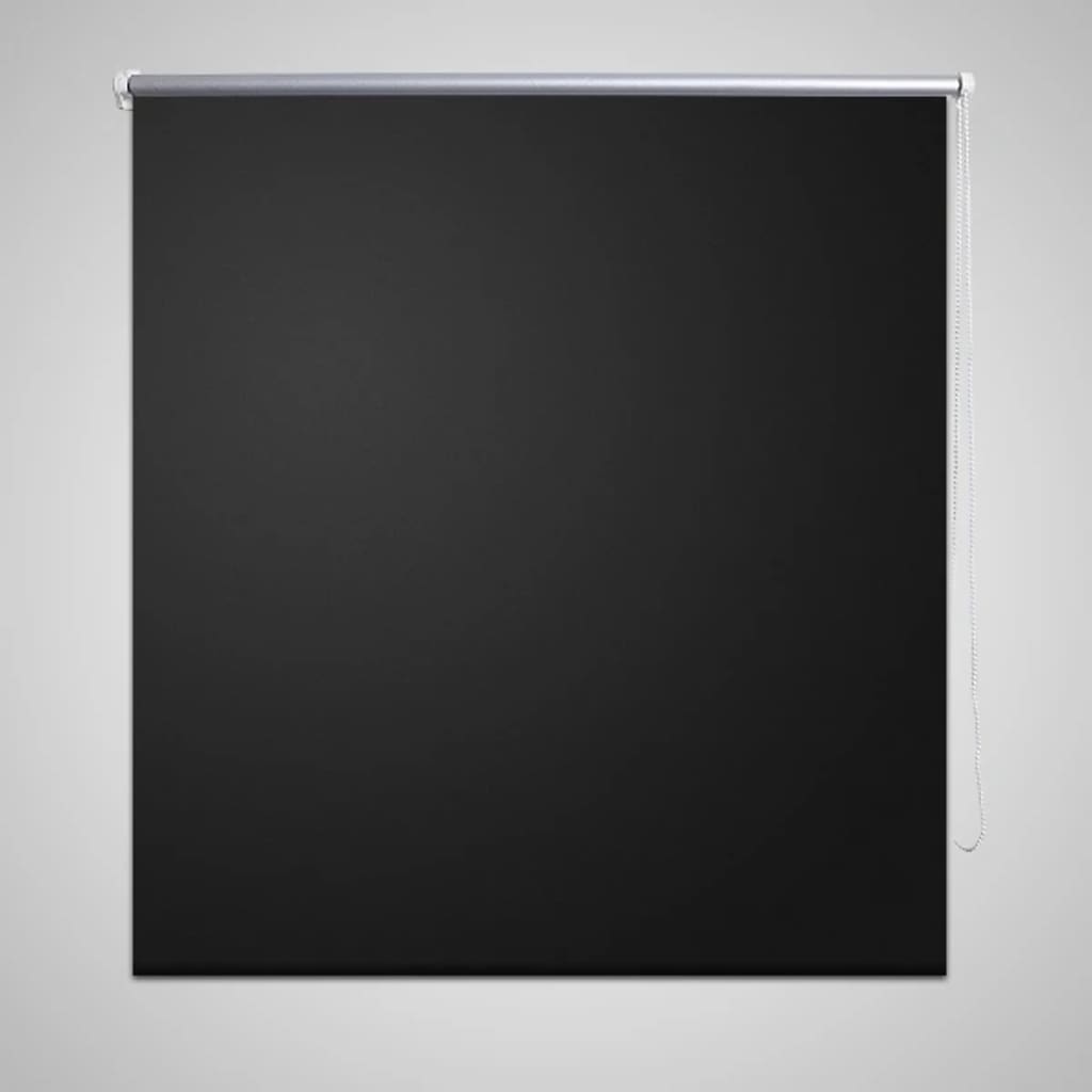 Rolgordijn verduisterend 120 x 230 cm zwart