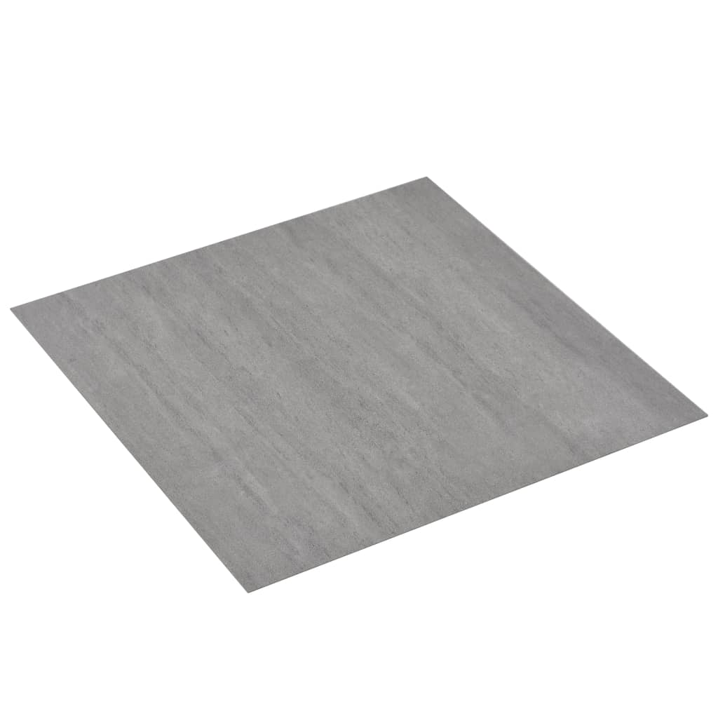 Vloerplanken zelfklevend 5,11 m² PVC grijs gespikkeld