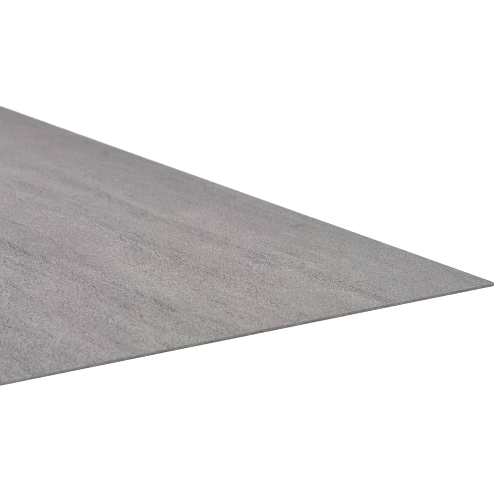 Vloerplanken zelfklevend 5,11 m² PVC grijs gespikkeld