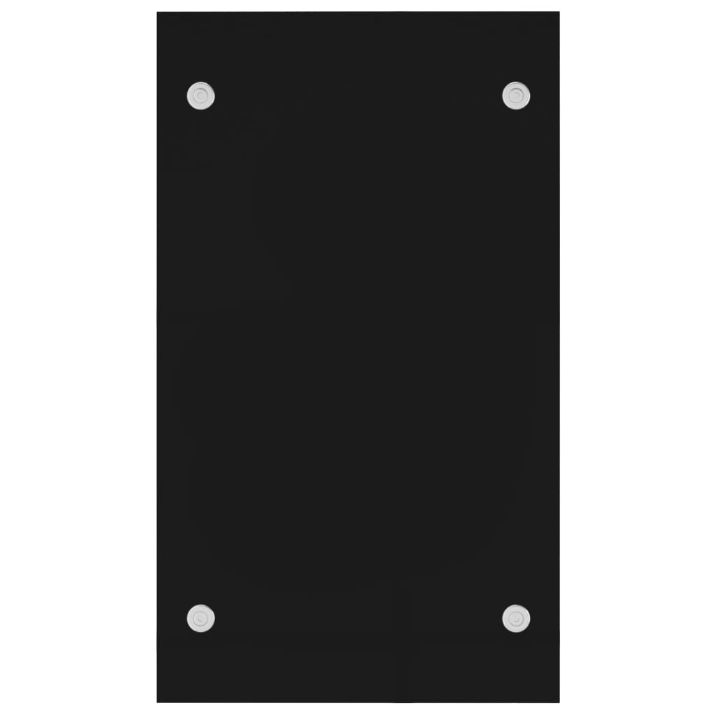 Haardhoutrek 40x35x60 cm glas zwart