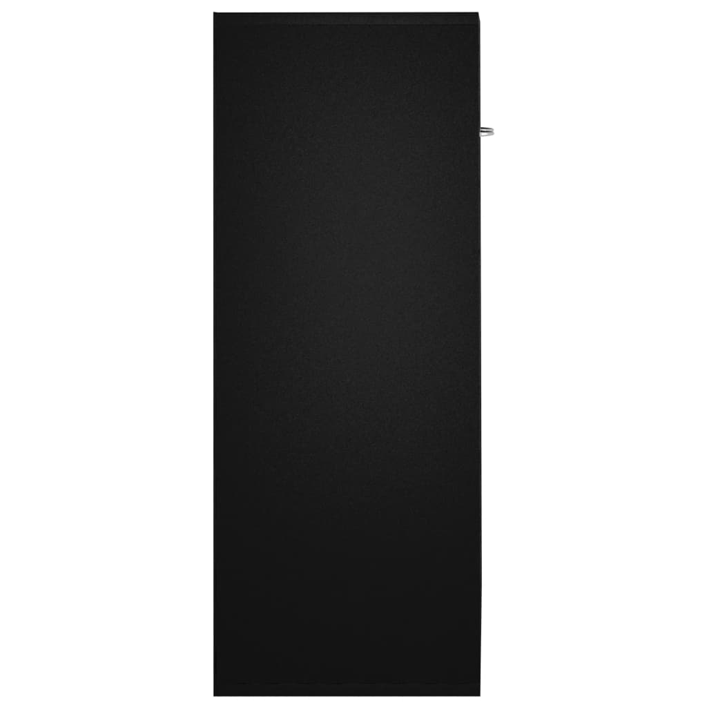 Dressoir 60x30x75 cm spaanplaat zwart