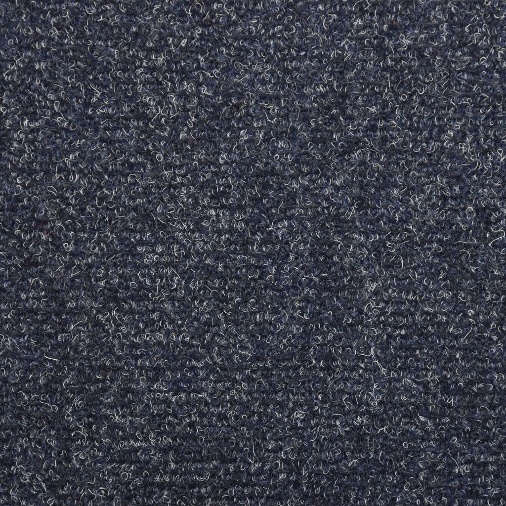 Trapmatten 15 st 65x21x4 cm naaldvilt blauw