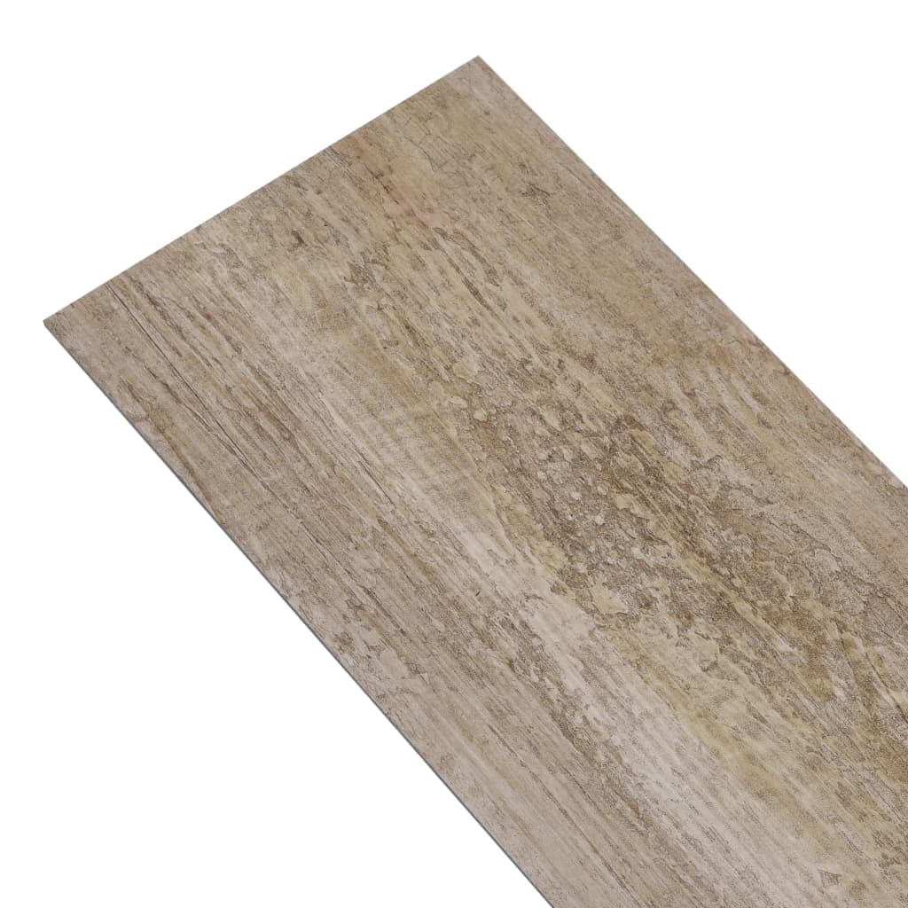 Vloerplanken niet-zelfklevend 5,26 m² 2 mm PVC woodwash