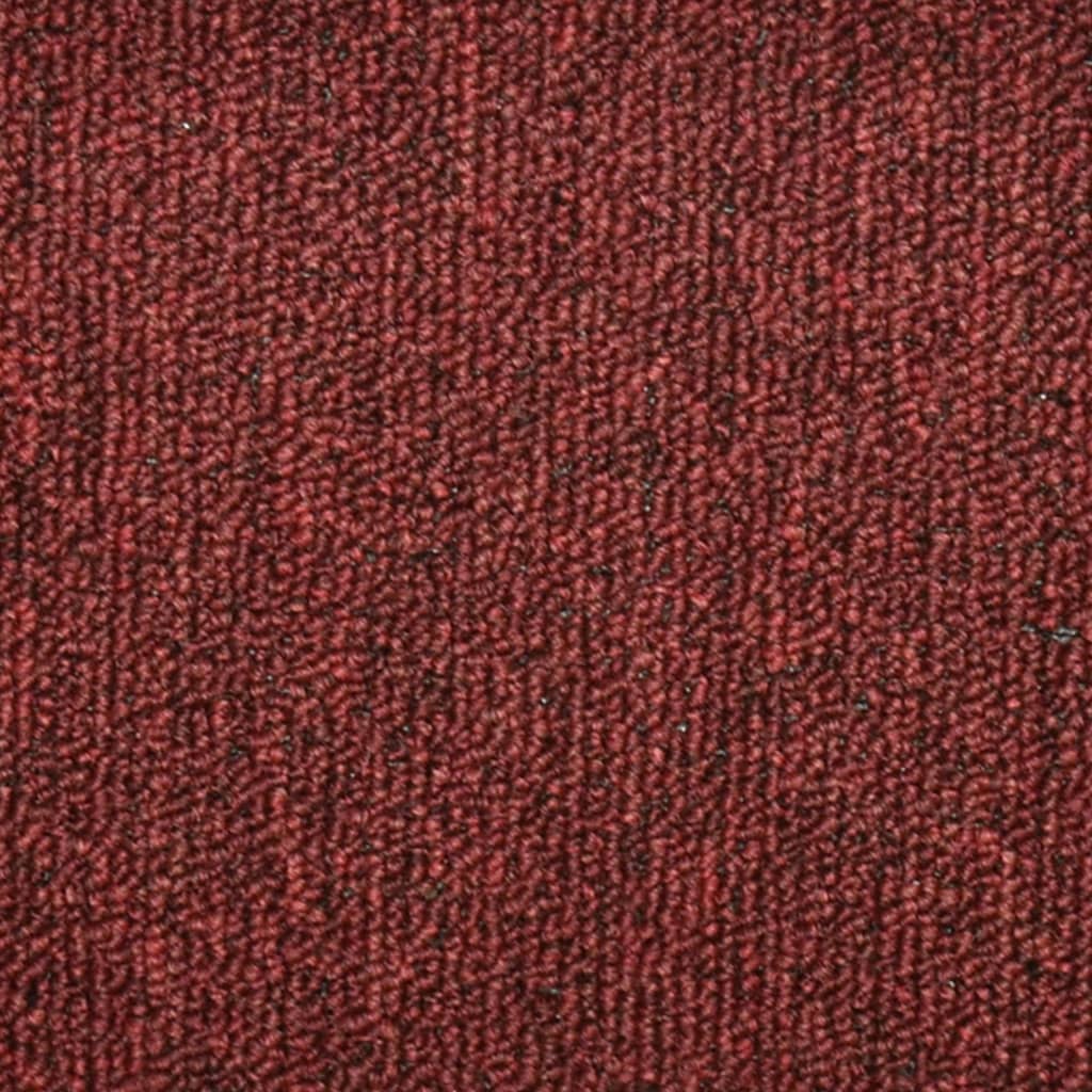Trapmatten 15 st 56x17x3 cm rood