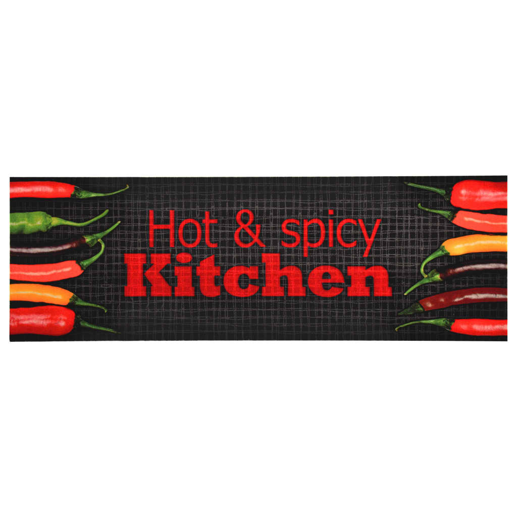Keukenmat wasbaar Hot&Spicy 60x180 cm