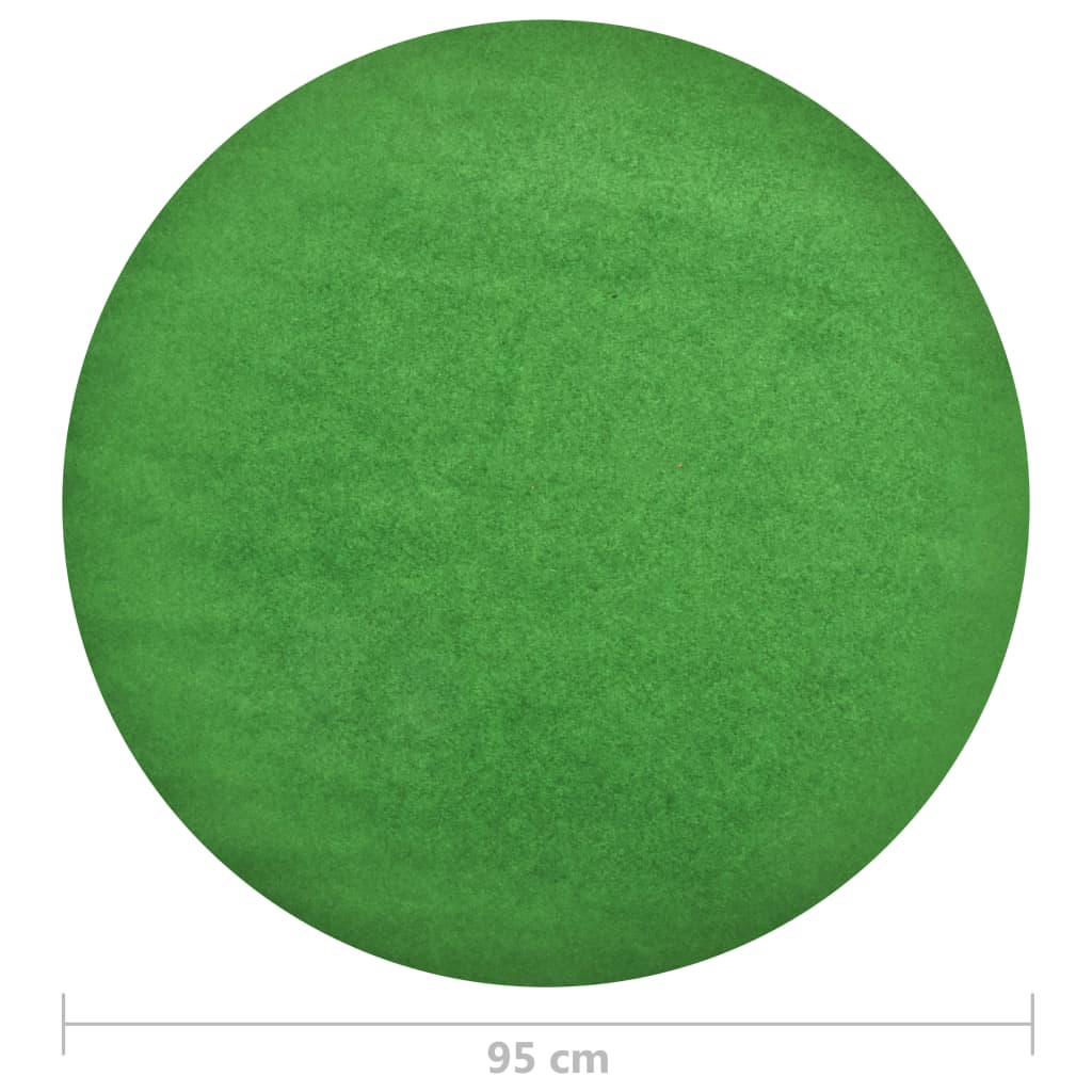 Kunstgras met noppen rond 95 cm groen