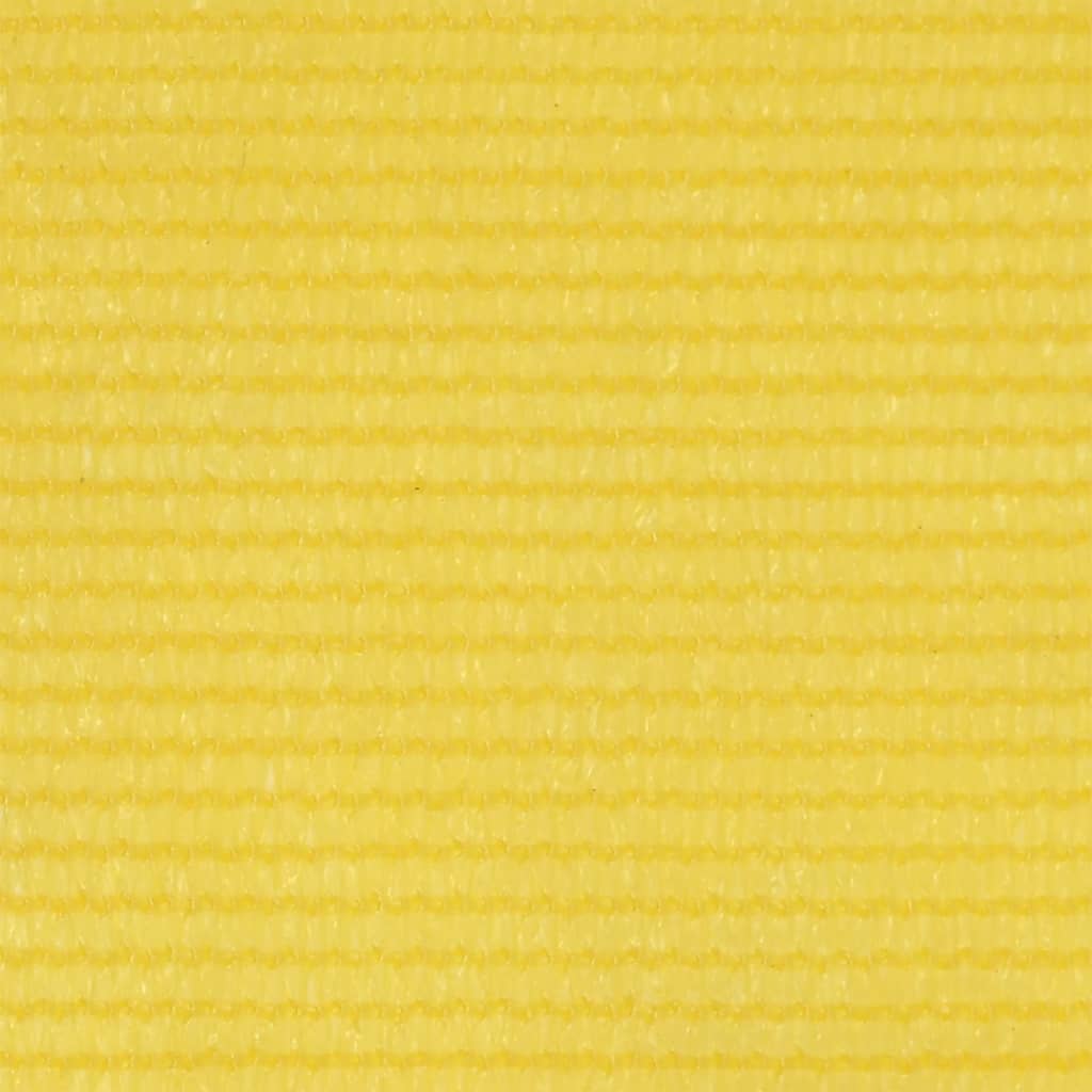 Balkonscherm 120x300 cm HDPE geel