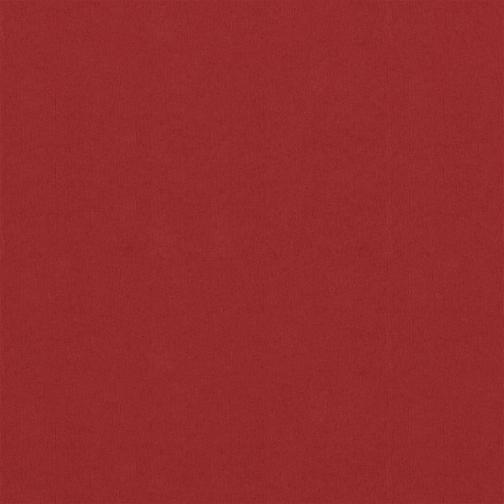 Balkonscherm 75x500 cm oxford stof rood