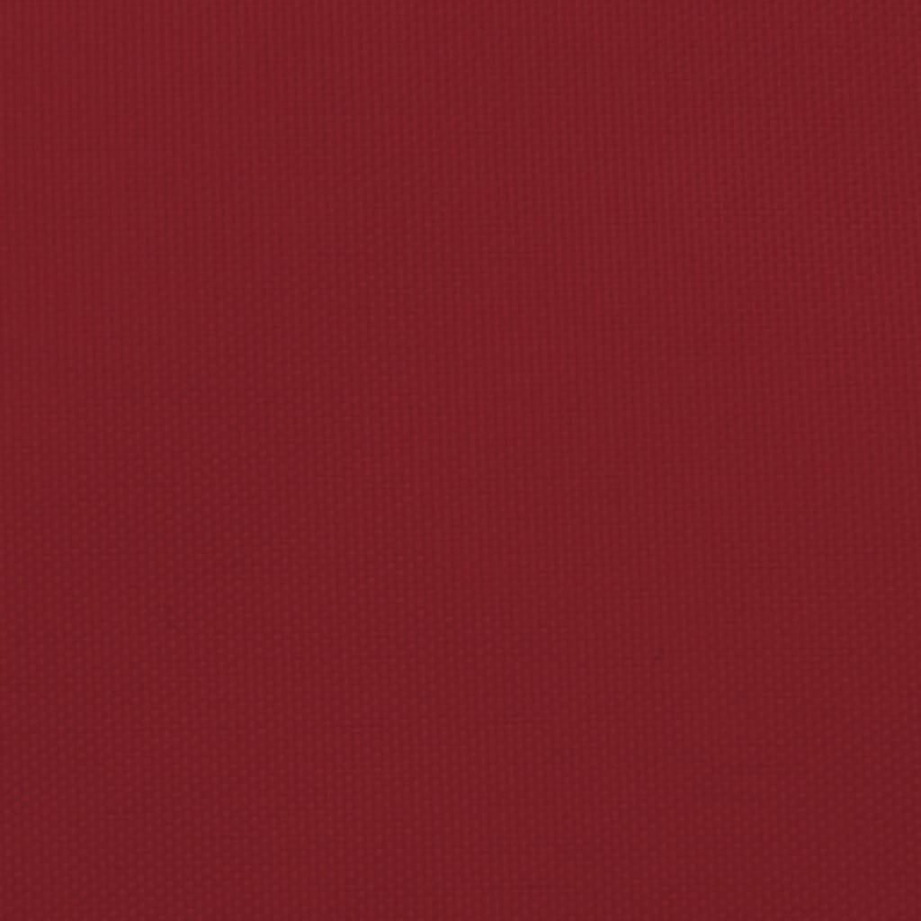 Zonnescherm rechthoekig 2x4,5 m oxford stof rood