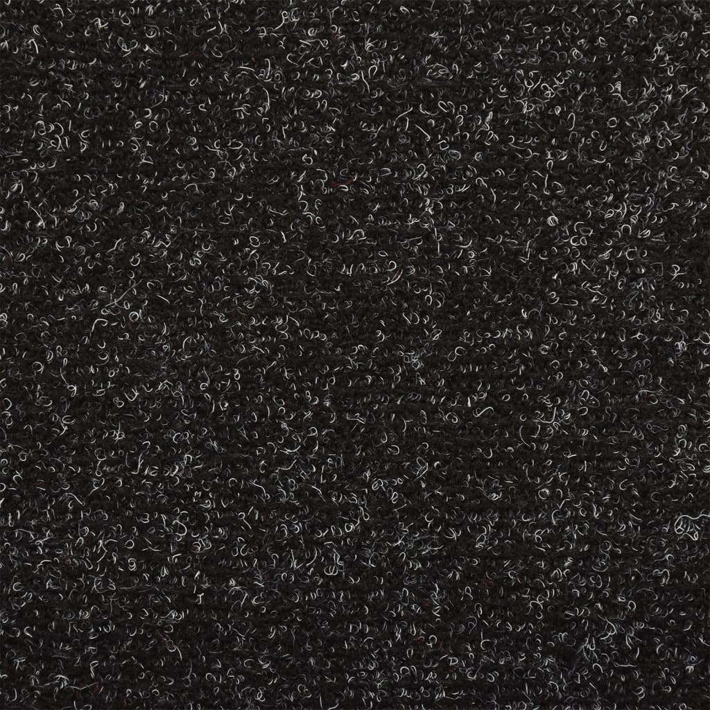 Trapmatten 10 st 65x21x4 cm naaldvilt zwart