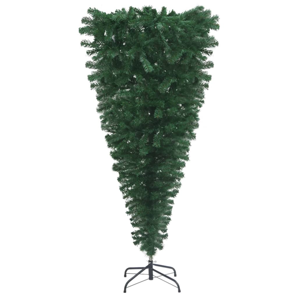 Kunstkerstboom omgekeerd met standaard 120 cm groen