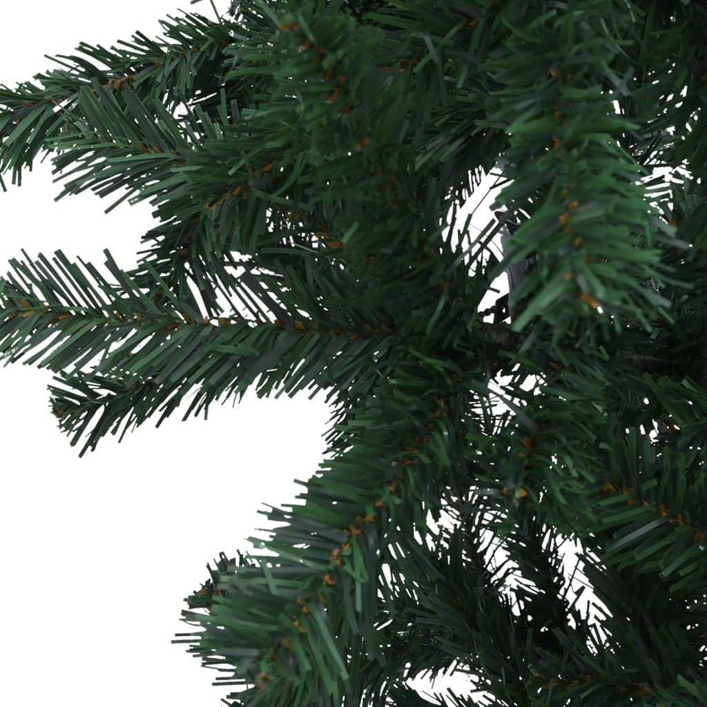 Kunstkerstboom omgekeerd met standaard 150 cm groen