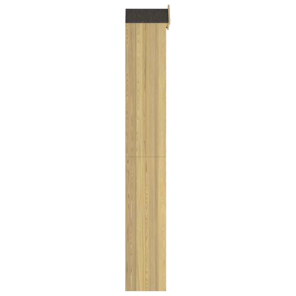 Tuinschuur 40x33x222 cm geïmpregneerd grenenhout
